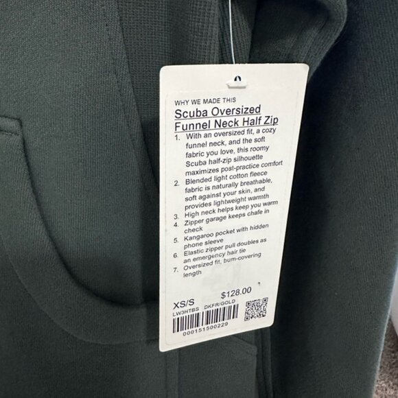 Lululemon Scuba Oversized Funnel Neck Half Zip - Picture 6 of 8